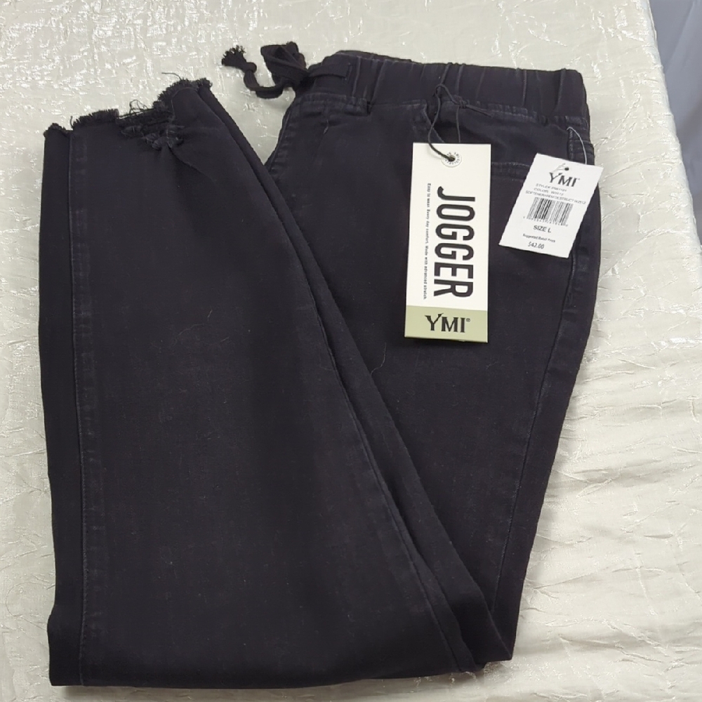 YMI Dark Gray Jogger Pants
